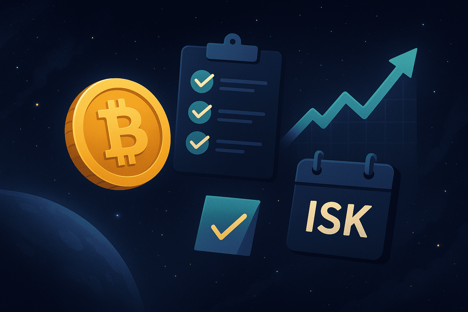 Bitcoin, Skatt, ISK