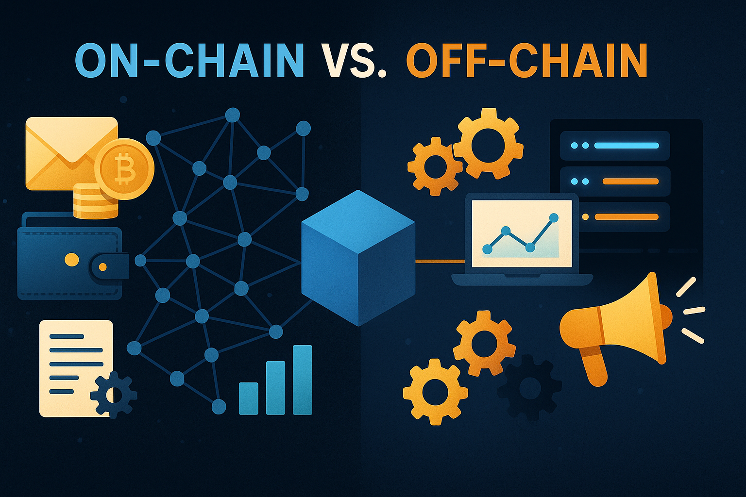 Differernce on-chain off chain 