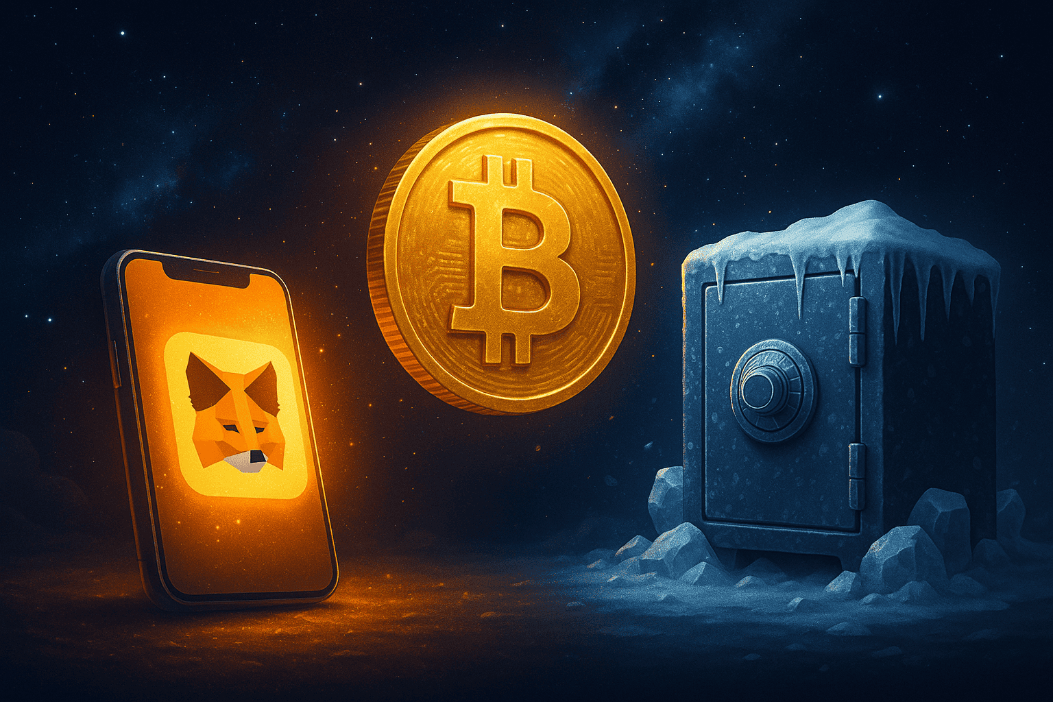 Hot Wallet eller Cold Wallet Bitcoin